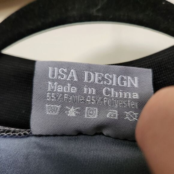 Sun Pacific Unisex Gray Nugget Casino Resort Embroiderd Lightweight Jacket Large - Picture 7 of 7